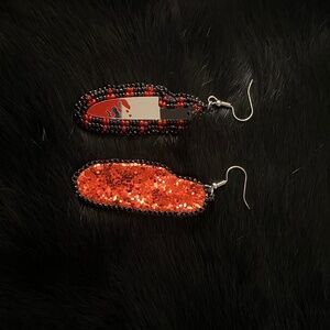 Aboriginal beaded earrings